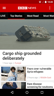 Bbc News for PC screenshot 1