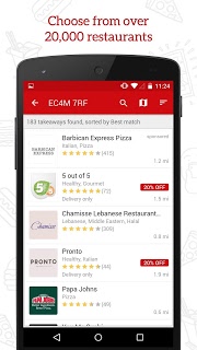 Just Eat for PC screenshot 2 Just Eat for PC screenshot 2
