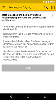 Dhl Paket for PC screenshot 1